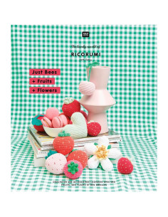 Ricorumi-boekje Just Bees + Fruits + Flowers