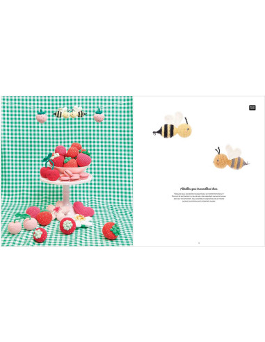 Ricorumi-boekje Just Bees + Fruits + Flowers