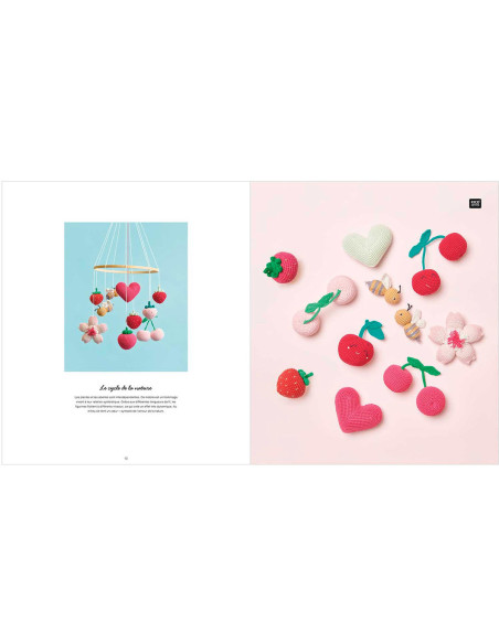Ricorumi-boekje Just Bees + Fruits + Flowers
