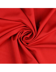 Zachte gabardine stof - Rood