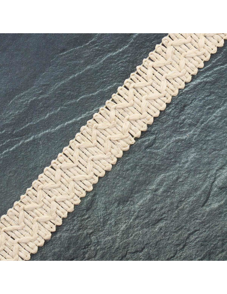 Raffia lint - Lichtbeige