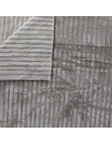 Minky ribstof - Taupe