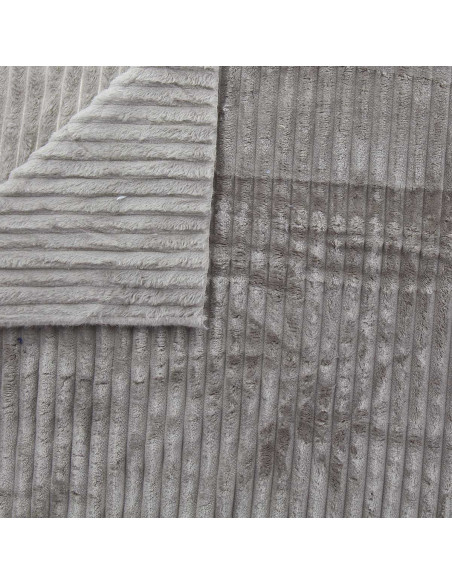 Minky ribstof - Taupe