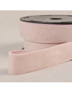 Elastische glinsterende boxershort - Roze en goud