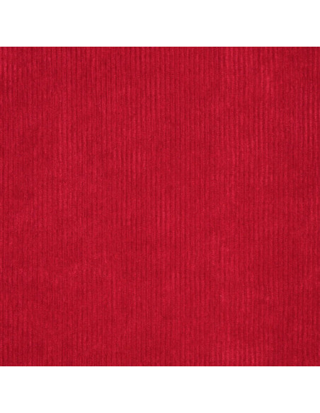 Ribfluweel - Rood