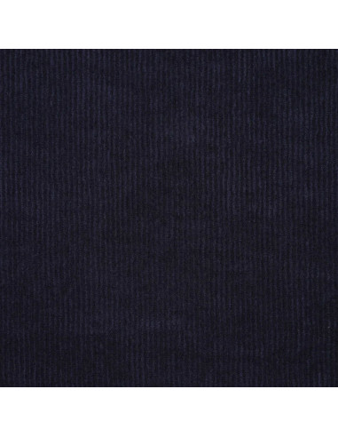 Ribfluweel - Marineblauw