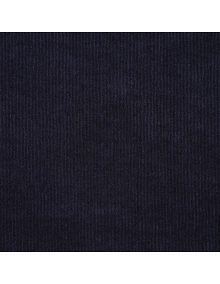 Ribfluweel - Marineblauw