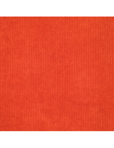 Ribfluweel - Oranje