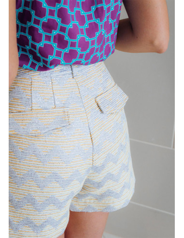 Short patroon Grand Bain - Maison Fauve