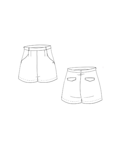 Short patroon Grand Bain - Maison Fauve