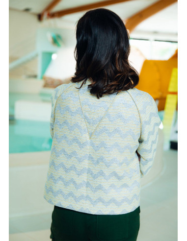 Patroon van het vest Nage Libre - Maison Fauve