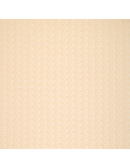 Rekbare Engelse borduurstof - Lichtbeige