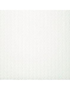 Rekbare Engelse borduurstof - Ecru 2