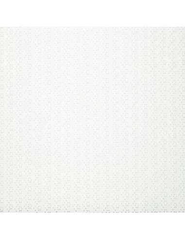 Rekbare Engelse borduurstof - Ecru