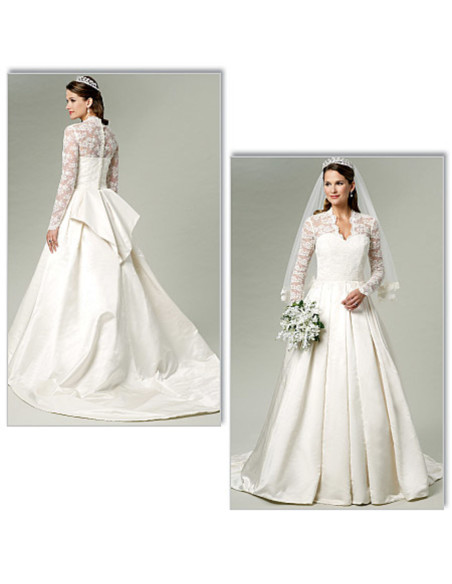 Bruidsjurk patroon - Butterick 5731