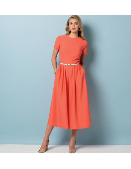 Jurk en jumpsuit patroon - Vogue 9075