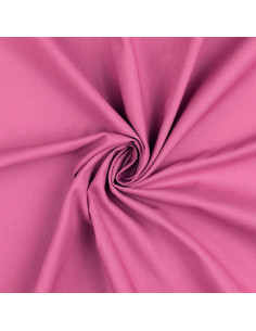Effen cretonne katoenstof - Mauve