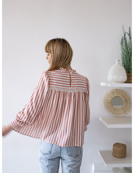 Jurkpatroon, blouse Victoire - Joli Lab