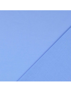 Effen cretonne katoenstof - Wagenblauw 2