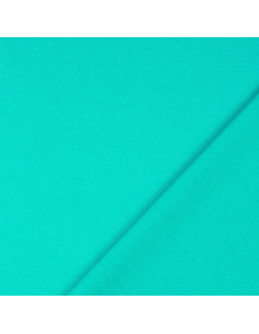Effen cretonne katoenstof - Pacifisch blauw 2
