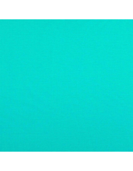 Effen cretonne katoenstof - Pacifisch blauw