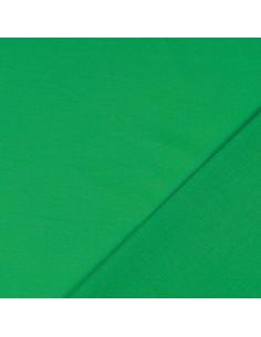 Effen cretonne katoenstof - Grasgroen 2