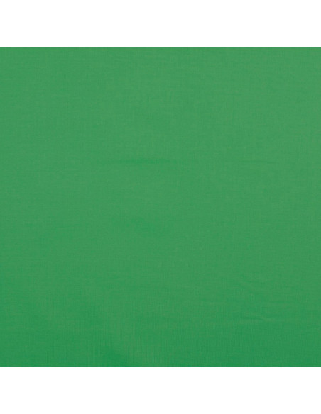 Effen cretonne katoenstof - Grasgroen