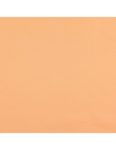 Effen cretonne katoenstof - Roze zand