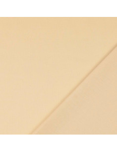 Effen cretonne katoenstof - Lichtbeige 2