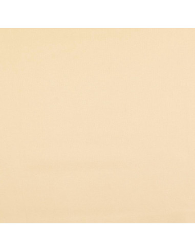 Effen cretonne katoenstof - Lichtbeige