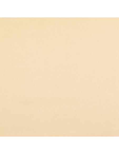 Effen cretonne katoenstof - Lichtbeige