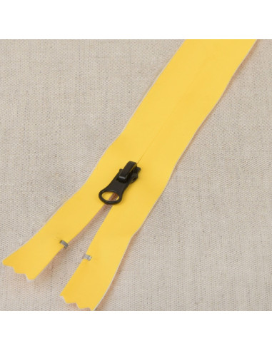 Onzichtbare waterdichte rits 20 cm - Geel