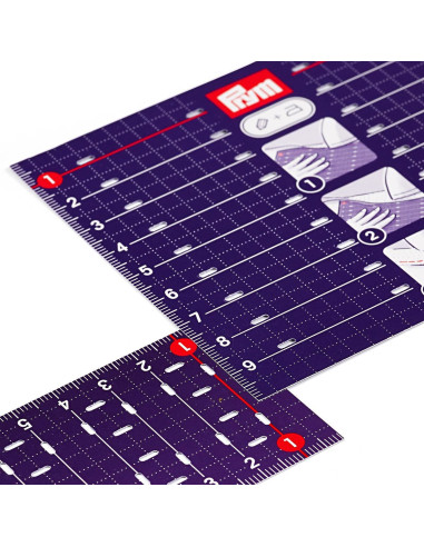 Universele strijkregels voor zomen