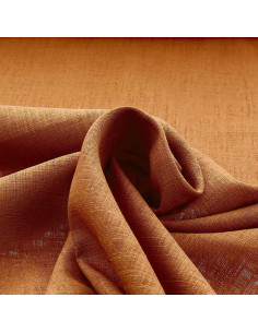 Linnen viscose stof - Indisch geel