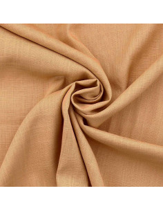 Linnen viscose stof - Goudbeige 2