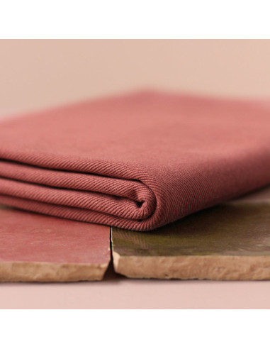Zware siena gabardine keperstof - La Maison Naïve