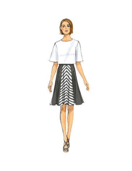Rok- en culottepatroon - Butterick 6179