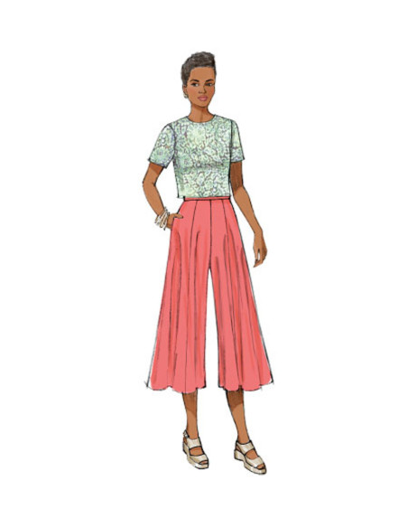 Rok- en culottepatroon - Butterick 6179