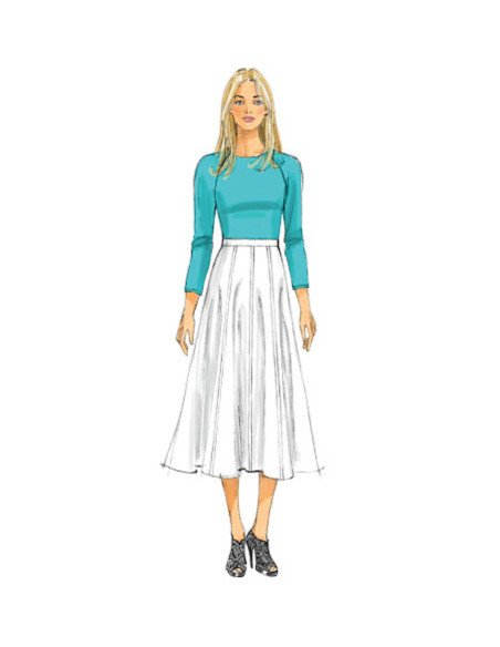 Rok- en culottepatroon - Butterick 6179