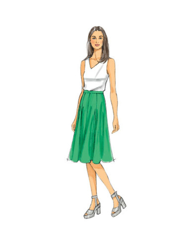 Rok- en culottepatroon - Butterick 6179