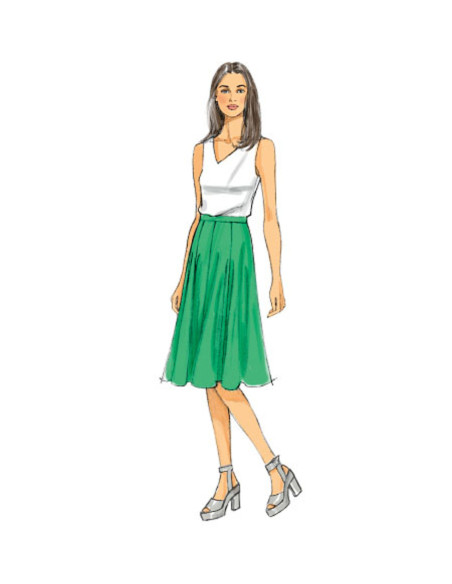 Rok- en culottepatroon - Butterick 6179