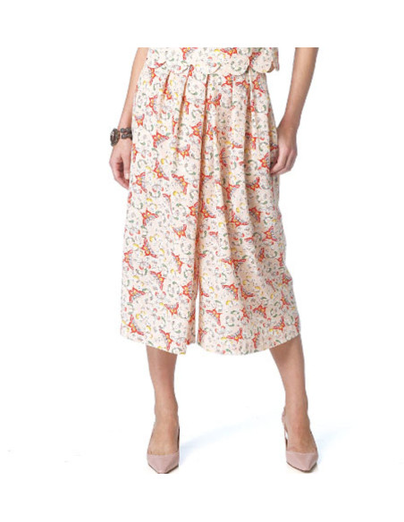 Patroon voor culotte-rok - Butterick 6178