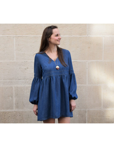 Phoebe-jurk patroon - Anna Rose patronen