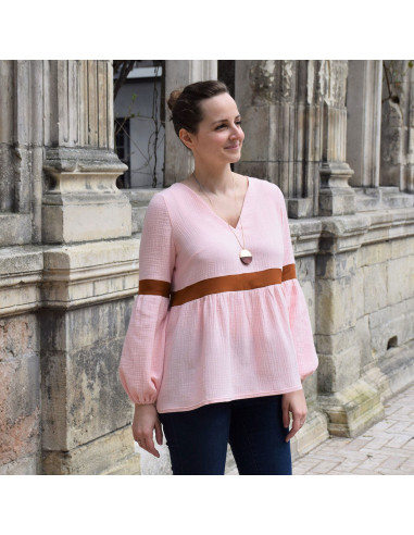 Phoebe-jurk patroon - Anna Rose patronen