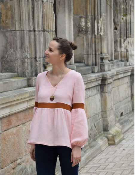 Phoebe-jurk patroon - Anna Rose patronen
