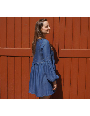 Phoebe-jurk patroon - Anna Rose patronen