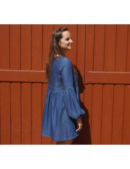 Phoebe-jurk patroon - Anna Rose patronen