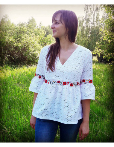 Phoebe-jurk patroon - Anna Rose patronen