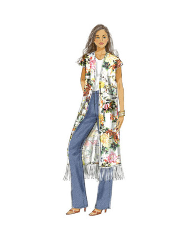 Kimono patroon - Butterick 6176