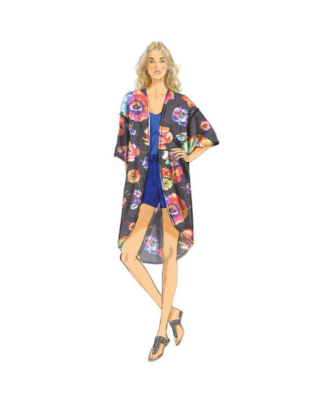 Kimono patroon - Butterick 6176